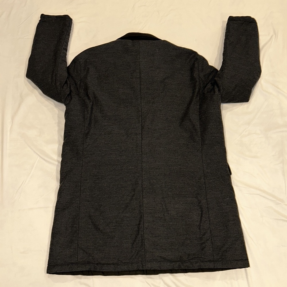 Vince Camuto Reversible Men’s Quilted/Cotton Blend Button Up Top Coat Size XL - Picture 3 of 16